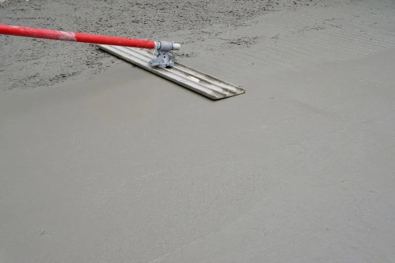 Concrete contractors polishing a floor in Newcastle
