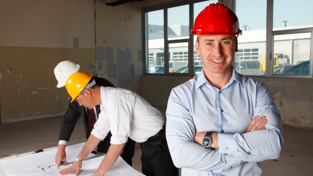 contractors at work